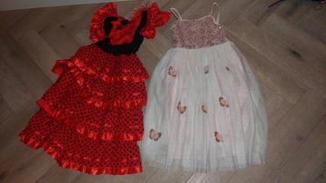 Feestelijke jurken maat 128 beschikbaar voor biedingen