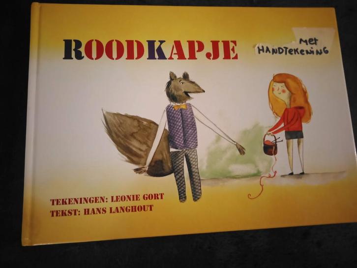 Roodkapje Hans Langhout, Boeken, Sprookjes en Fabels, Zo goed als nieuw, Ophalen of Verzenden