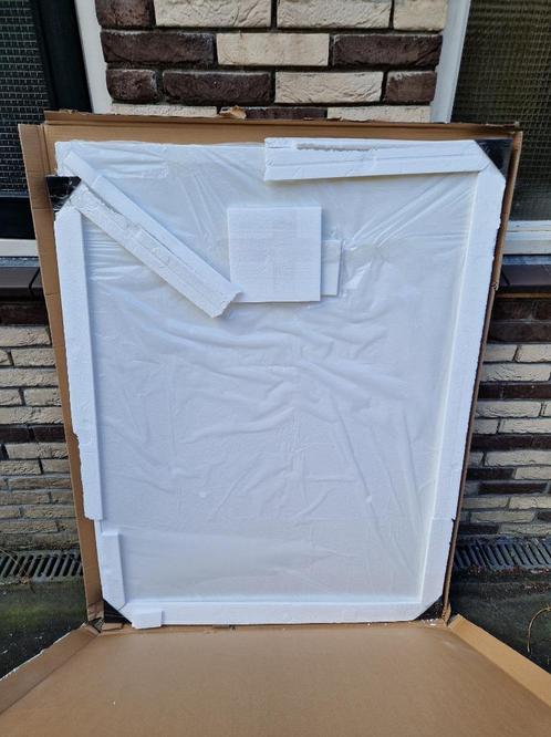 Saniclear doucheplaat mat wit (nieuw), Huis en Inrichting, Badkamer | Complete badkamers, Zo goed als nieuw, Ophalen