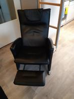 Lederen fauteuil, Ophalen, Strak, Gebruikt, 50 tot 75 cm