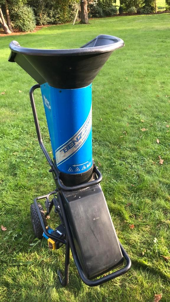 Hakselaar Benz M+2500E - Weinig gebruikt!, Tuin en Terras, Hakselaars, Gebruikt, Elektrisch, Ophalen of Verzenden