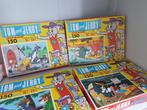 1969 Tom & Jerry-puzzel 4x (De hele serie van 4)., Antiek en Kunst, Antiek | Speelgoed, Ophalen of Verzenden