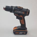 Worx Accuboormachine WX166.4 + Worx Werklamp WX028.9 | In Ne, Flex Ltd., Zo goed als nieuw, https://flex.com/contact-us, Nobelstraat 10, 5807 GA Oostrum