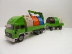 Iveco truck en aanhanger   '' SIKU '', Hobby en Vrije tijd, Modelauto's | 1:50, Ophalen of Verzenden, Zo goed als nieuw, Bus of Vrachtwagen