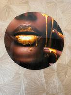 Muurcirkel glas, Huis en Inrichting, Woonaccessoires | Schilderijen, Tekeningen en Foto's, Ophalen of Verzenden, Zo goed als nieuw