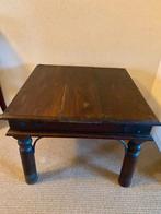 Indiase vierkante tafel koloniale stijl, Antiek en Kunst, Ophalen