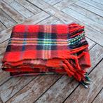 Retro dralon plaid woondeken woonplaid deken 140x123 cm, Ophalen of Verzenden, Gebruikt