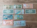 Bankbiljetten wereld 10 stuks, Postzegels en Munten, Ophalen of Verzenden