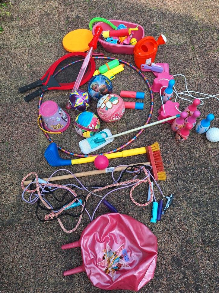 Speelgoed pakket voor kinderen + gratis kinderstep ., Kinderen en Baby's, Speelgoed | Overig, Gebruikt, Jongen of Meisje, Ophalen