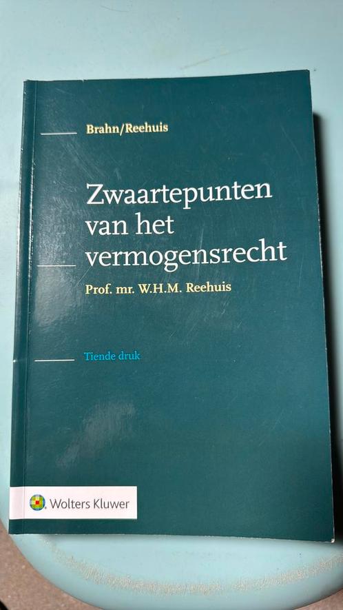 W.H.M. Reehuis - Zwaartepunten van het vermogensrecht, Boeken, Wetenschap, Zo goed als nieuw, Ophalen of Verzenden