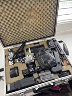 Vintage Camera Set in Aluminium Koffer, Ophalen, Gebruikt, Spiegelreflex, Pentax
