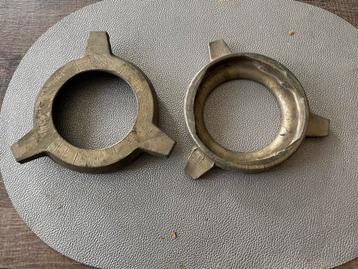 2x Originele Jaguar XKE E-Type Spinner Messing Knock beschikbaar voor biedingen