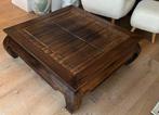 Mooie opiumtafel / salontafel, Ophalen, 100 tot 150 cm, Vierkant, 50 tot 100 cm