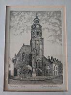 Ets kerk Buren (Gelderland) van Janus Beekman, Antiek en Kunst, Ophalen of Verzenden