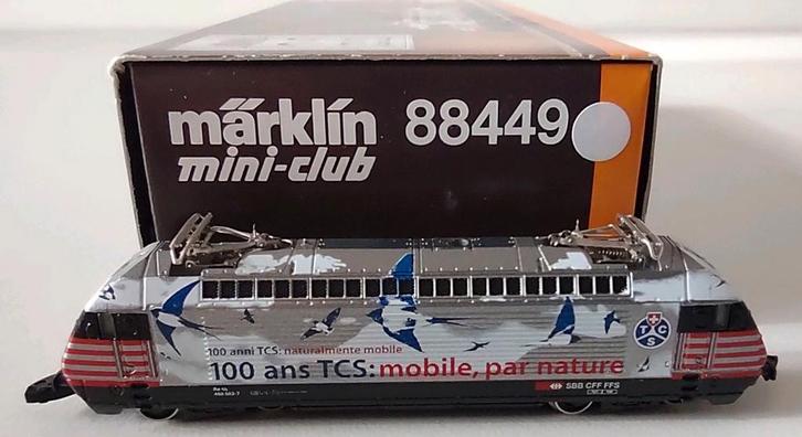 MÄRKLIN Z 88449 Zwitserse electrische locomotief nieuw, ovp, Hobby en Vrije tijd, Modeltreinen | Overige schalen, Zo goed als nieuw
