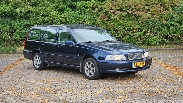 Volvo V70 2.4 140PK 2000 Blauw, Auto's, Volvo, Particulier, V70, ABS, Airbags, Alarm, Boordcomputer, Centrale vergrendeling, Climate control