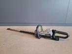 EGO HTX 6500 accu heggenschaar 65 cm, Ophalen of Verzenden, Gebruikt, Accu, EGO
