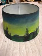 Handgeschilderde lampenkap, Huis en Inrichting, Lampen | Lampenkappen, 25 tot 50 cm, Rond, Nieuw, Ophalen of Verzenden