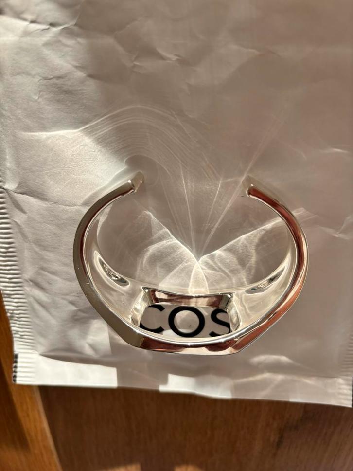 COS Sieraden Set - Armband & Oorbellen, Sieraden, Tassen en Uiterlijk, Armbanden, Zo goed als nieuw, Overige materialen, Zilver