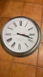 Stationsklok - 45cm - Zo goed als nieuw, Ophalen, Zo goed als nieuw, Analoog, Wandklok