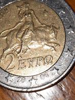 Twee euromuntstuk Griekenland, Postzegels en Munten, Ophalen of Verzenden, Griekenland, 2 euro
