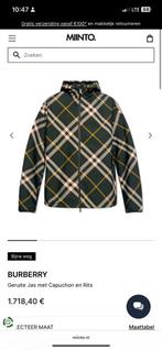 BURBERRY NIEUW MET PRIJSKAARTJE, Ophalen of Verzenden, Nieuw