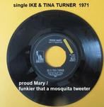 single 1971, IKE & TINA TURNER, PROUD MARY, Overige formaten, Overige soorten, Ophalen of Verzenden, Zo goed als nieuw