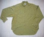 Vintage Casual Overhemd Japan Jaren 80 Matsuda Nicole - M, Ophalen of Verzenden, Gedragen, Groen, Halswijdte 39/40 (M)