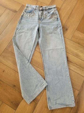 Super stoere spijkerbroek van Maje, maat 40 beschikbaar voor biedingen