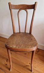 prachtige houten Thonet bistro stoel, Gebruikt, Bruin, Eén, Hout