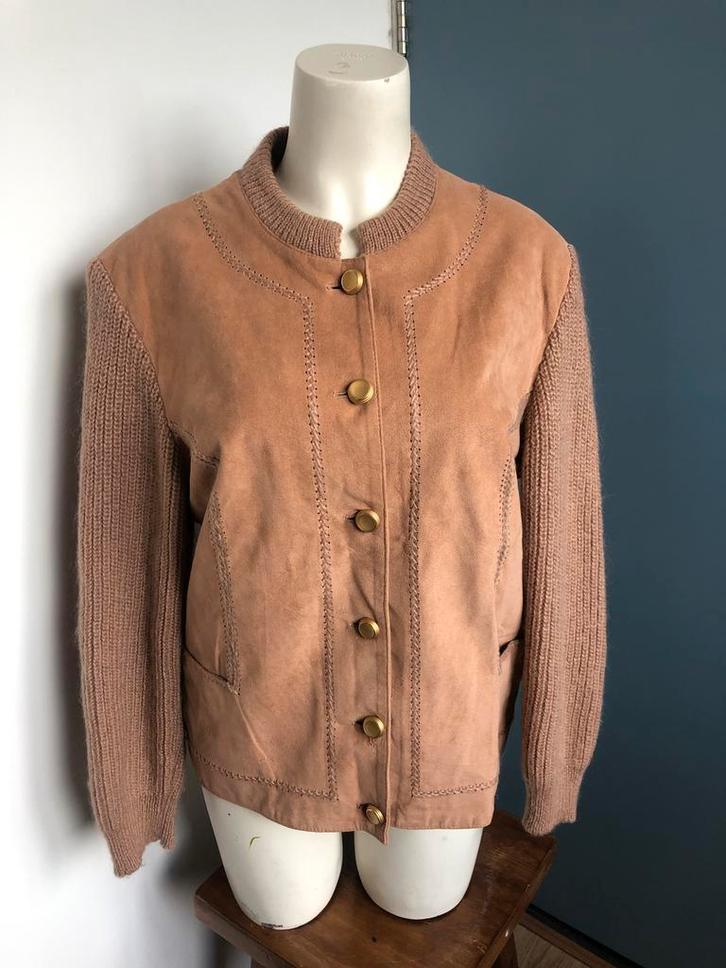 Torras wol wollen vest l bruin beige, Kleding | Dames, Truien en Vesten, Zo goed als nieuw, Maat 42/44 (L), Beige, Ophalen of Verzenden