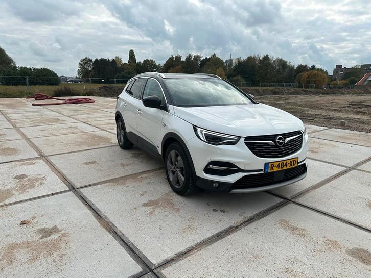 Opel Grandland X 1.6 Turbo Hybrid  Aut 2021 Wit, Auto's, Opel, Particulier, Grandland X, Hybride Elektrisch/Benzine, Volledig hybride