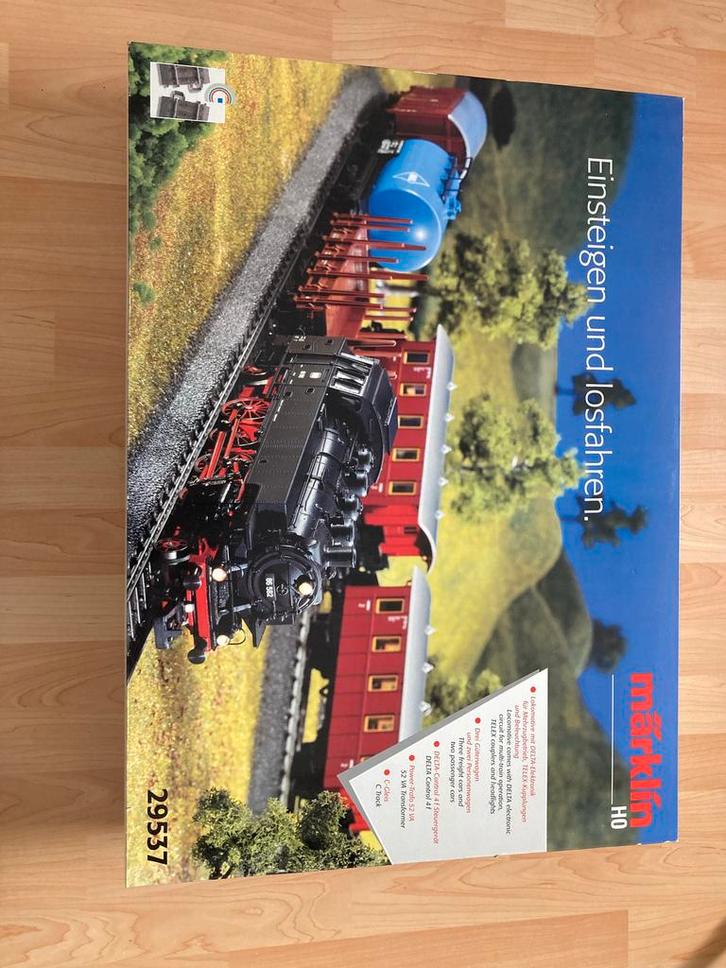 Marklin 29537 Treinset - Nieuwstaat!, Hobby en Vrije tijd, Modeltreinen | H0, Zo goed als nieuw, Treinset, Wisselstroom, Märklin
