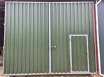 Grote Schuifdeur / Schuurdeur - Metaal, Doe-het-zelf en Verbouw, Gebruikt, Garagedeur, Ophalen of Verzenden, Schuifdeur