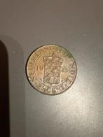 NEDERLANDSCH-INDIË 2½ CENT 1945, munt, nederland, geld, Verzenden, Koningin Wilhelmina