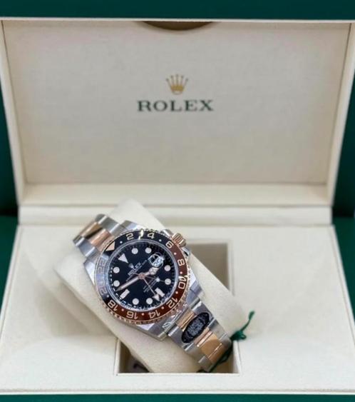 Rolex Roothbeer, Sieraden, Tassen en Uiterlijk, Sporthorloges, Nieuw, Zilver, Waterdicht, Ophalen of Verzenden