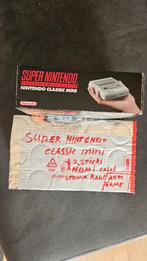 nintendo mini met T.V., Spelcomputers en Games, Spelcomputers | Nintendo Super NES, Ophalen, Gebruikt, Met 1 controller, Met games