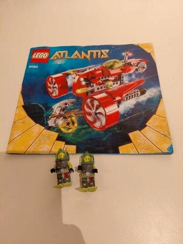Lego atlantis 8050 boekje en minifig  beschikbaar voor biedingen