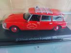 Citroen ID20 ambulance de pompiers 1/43 editions Atlas, Hobby en Vrije tijd, Modelauto's | 1:43, Universal Hobbies, Zo goed als nieuw