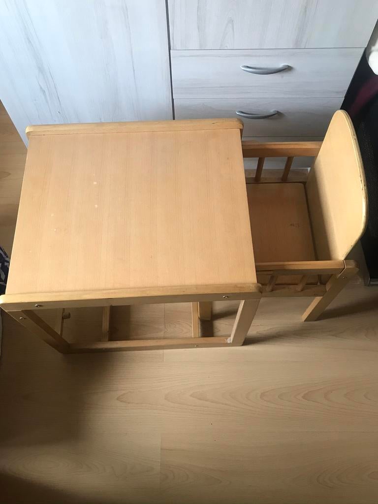 Kindertafel met stoel, Ophalen, Gebruikt, Tafel(s) en Stoel(en)