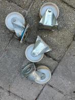 Zwenkwielen set, kunstof, Gebruikt, Info@fotomeinema.nl, Ophalen of Verzenden, Eiberstraat 9 te Dokkum