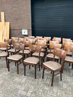 Partij horeca / cafe stoelen 26 stuks, Ophalen of Verzenden, Zo goed als nieuw, Bruin, Vijf, Zes of meer stoelen