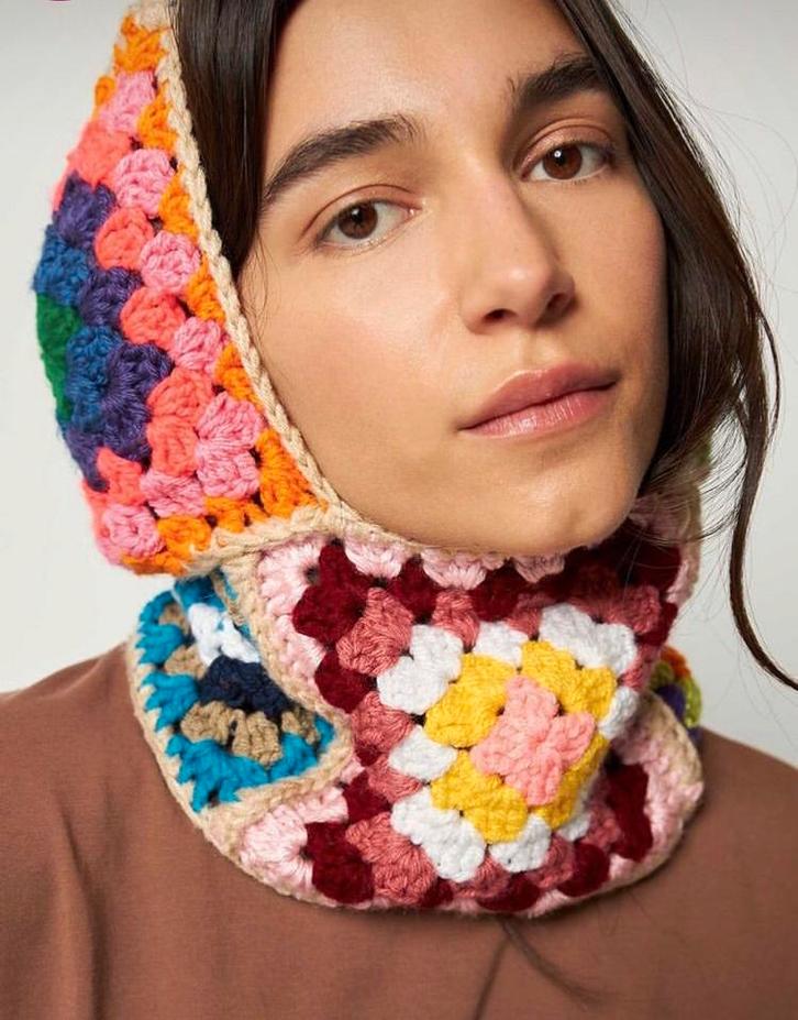 All things mochi Iman Crochet Balaclava, Kleding | Dames, Mutsen, Sjaals en Handschoenen, Nieuw, Ophalen of Verzenden