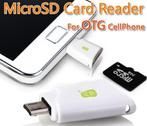 Micro USB OTG SD SDXC SDHC TF Kaart Lezer, Computers en Software, Nieuw, Verzenden