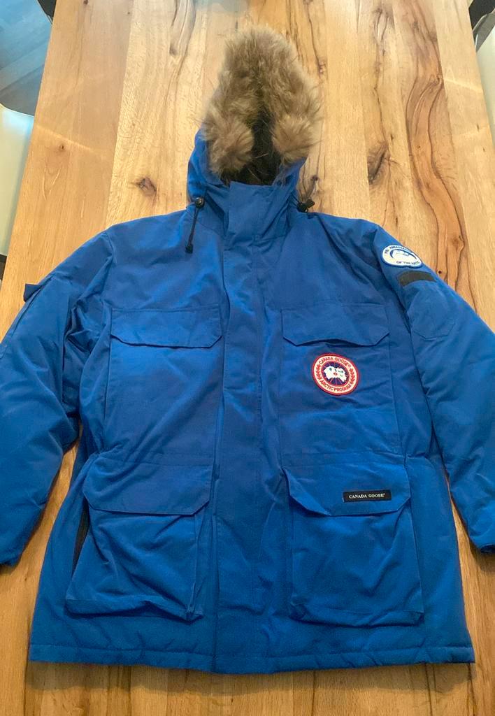 Canada Goose heren winterjas parka kobaltblauw maat xl, Kleding | Heren, Jassen | Winter, Zo goed als nieuw, Overige maten, Blauw