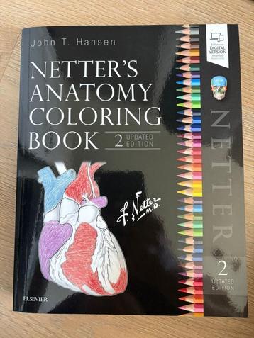 Netter's colouring book beschikbaar voor biedingen