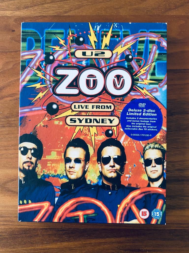 DVD: U2 - ZOO TV (Live From Sydney), Vanaf 12 jaar, Ophalen of Verzenden, Gebruikt, Muziek en Concerten