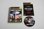 XBOX Original : First to Fight, Shooter, Ophalen of Verzenden, Zo goed als nieuw, 3 spelers of meer