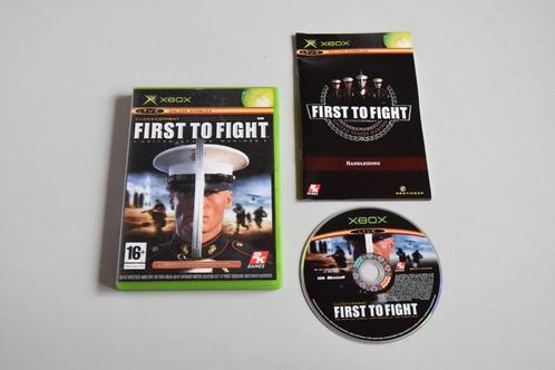 XBOX Original : First to Fight, Spelcomputers en Games, Games | Xbox Original, Zo goed als nieuw, Shooter, 3 spelers of meer, Vanaf 16 jaar