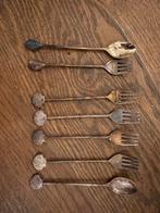 Vorkjes lepletjes schelp verzilverd Shell, Ophalen of Verzenden